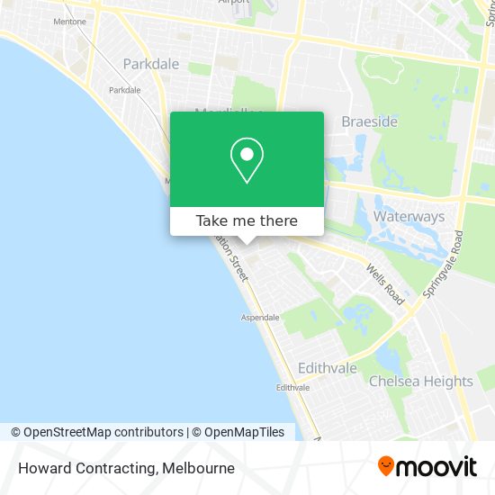 Howard Contracting map