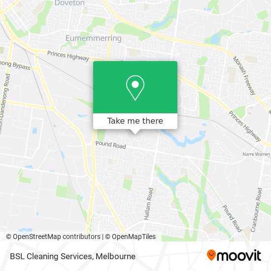 BSL Cleaning Services map