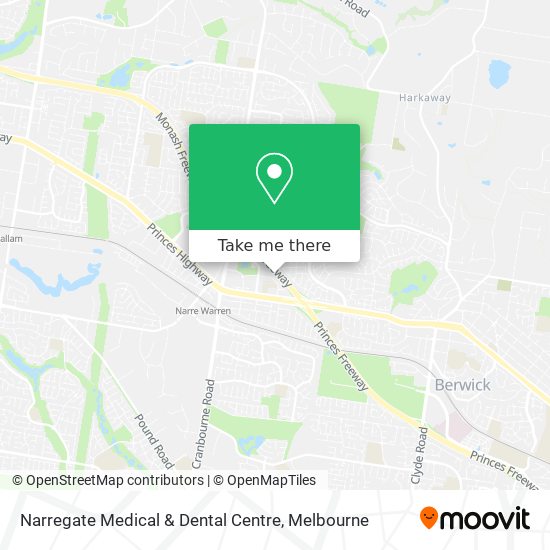 Narregate Medical & Dental Centre map