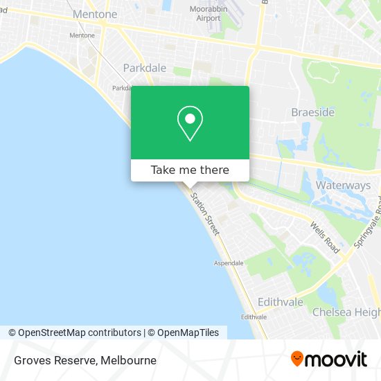 Groves Reserve map