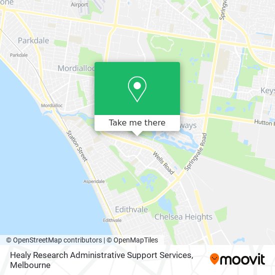Mapa Healy Research Administrative Support Services