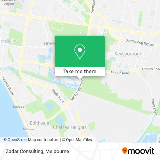 Zadar Consulting map