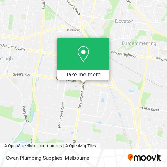 Swan Plumbing Supplies map