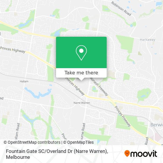 How to get to Fountain Gate SC / Overland Dr (Narre Warren) in Narre
