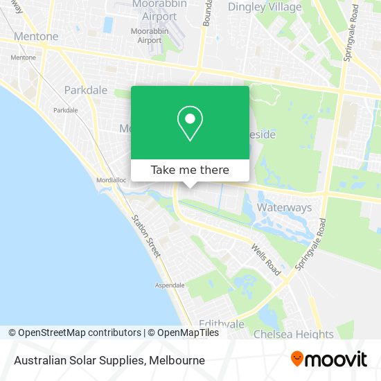 Australian Solar Supplies map