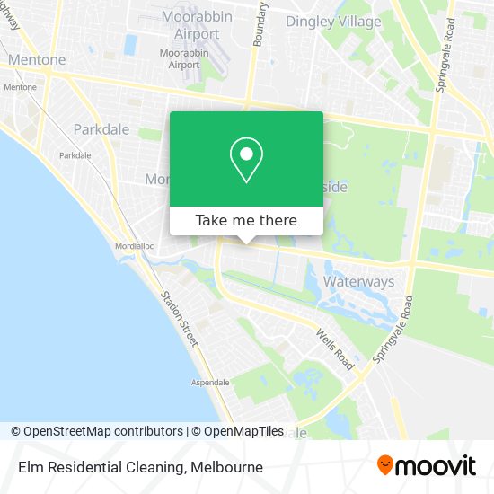 Elm Residential Cleaning map