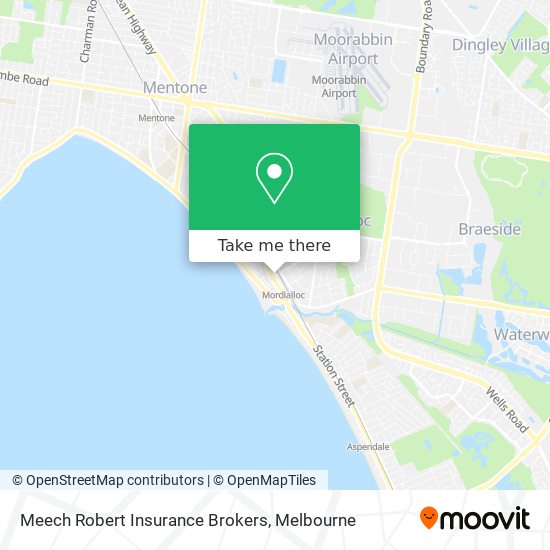 Meech Robert Insurance Brokers map