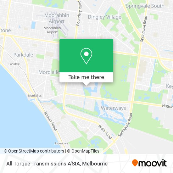 All Torque Transmissions A'SIA map