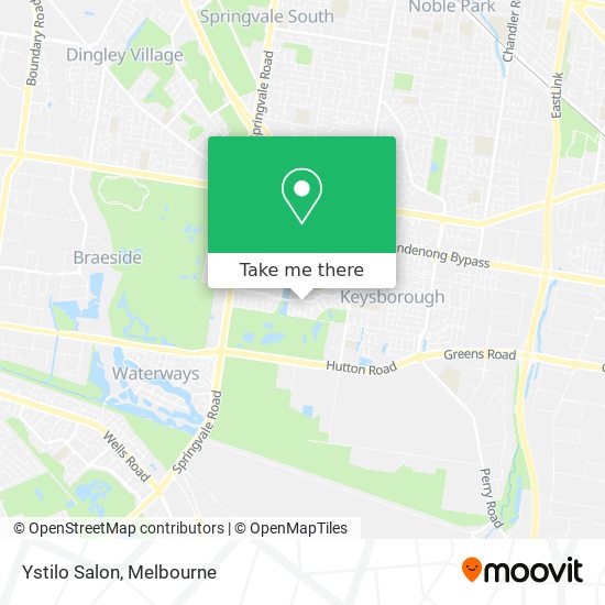 Ystilo Salon map