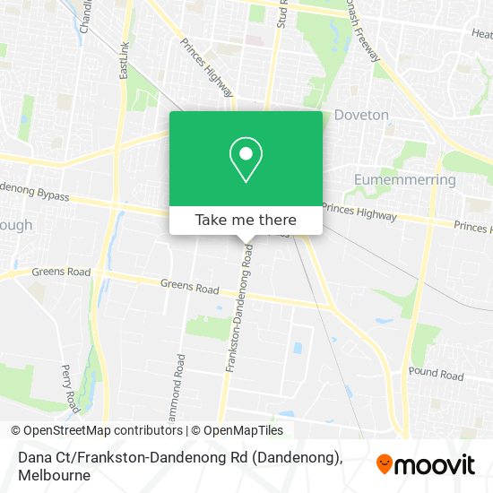 Dana Ct / Frankston-Dandenong Rd map