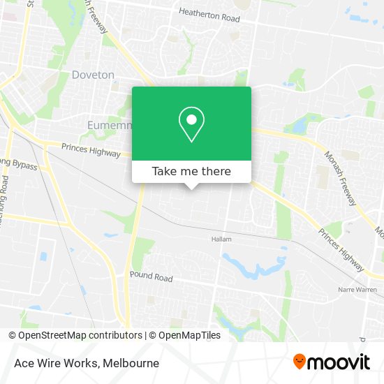 Ace Wire Works map
