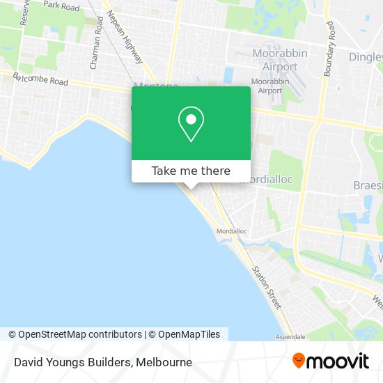 David Youngs Builders map