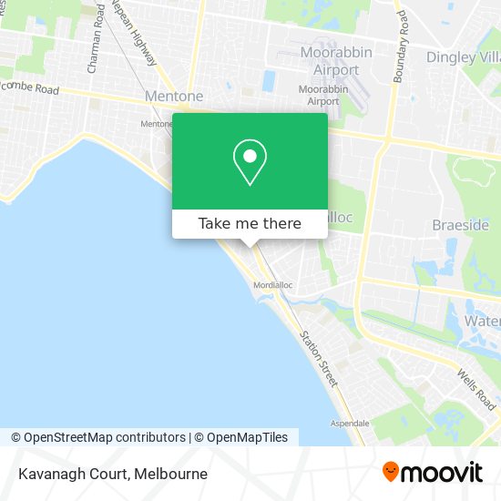 Mapa Kavanagh Court