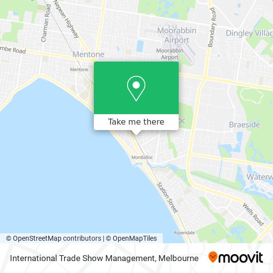 International Trade Show Management map