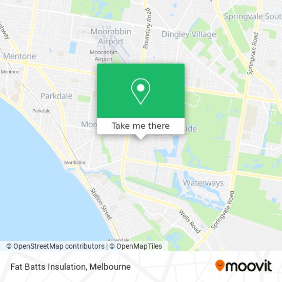 Fat Batts Insulation map