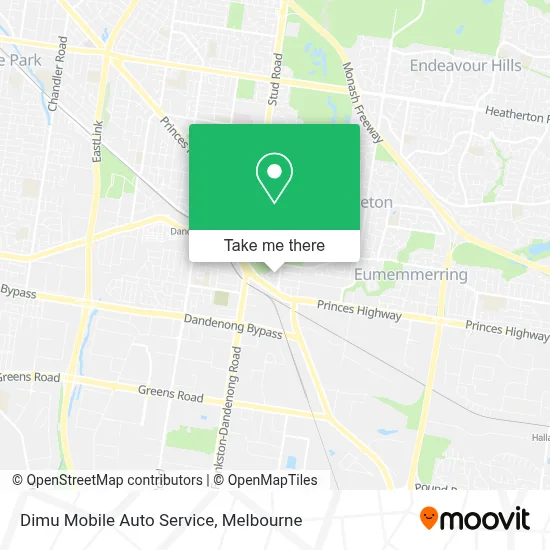 Mapa Dimu Mobile Auto Service