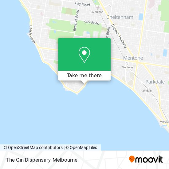 The Gin Dispensary map