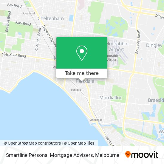 Mapa Smartline Personal Mortgage Advisers