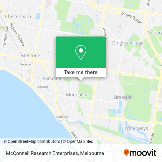 Mapa McConnell Research Enterprises