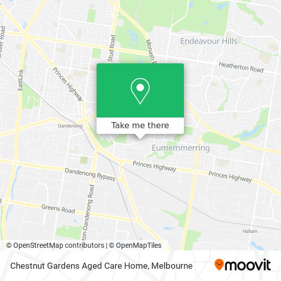 Chestnut Gardens Aged Care Home map