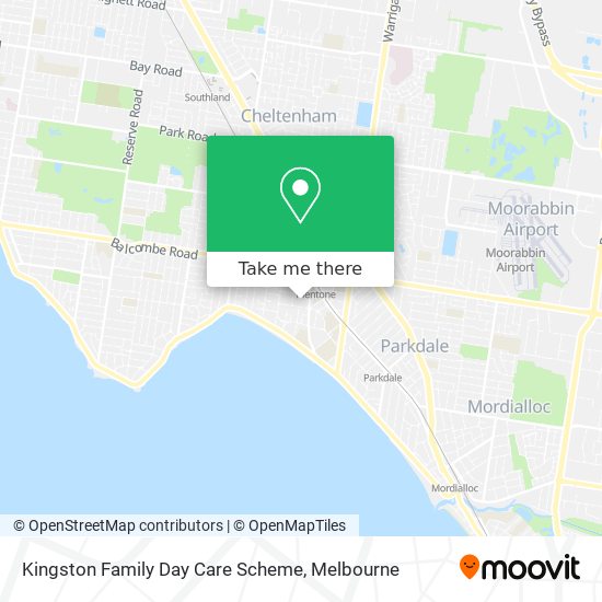 Kingston Family Day Care Scheme map