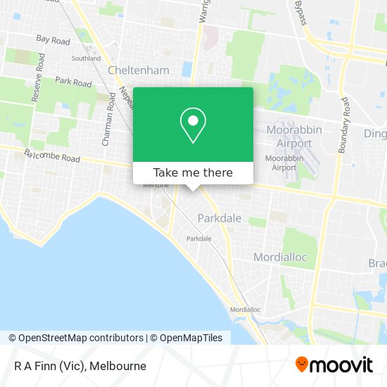 R A Finn (Vic) map