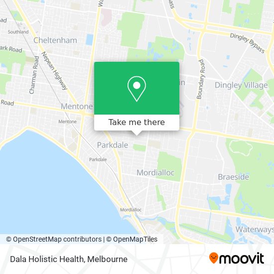 Dala Holistic Health map