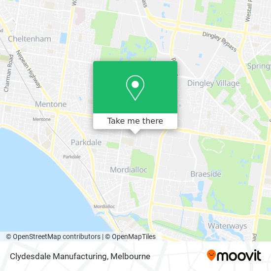 Clydesdale Manufacturing map