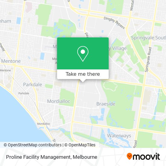 Proline Facility Management map