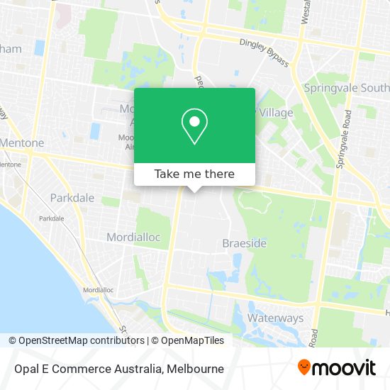 Opal E Commerce Australia map
