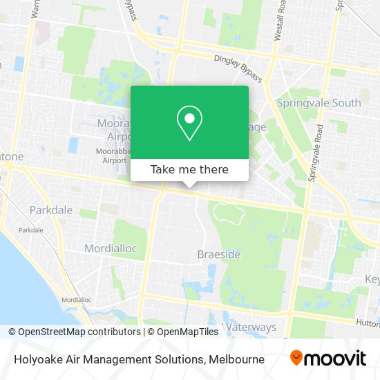 Holyoake Air Management Solutions map