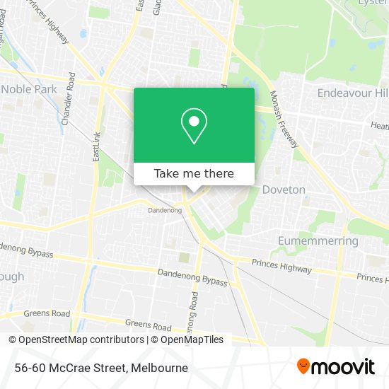 56-60 McCrae Street map