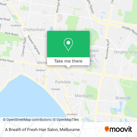 A Breath of Fresh Hair Salon map