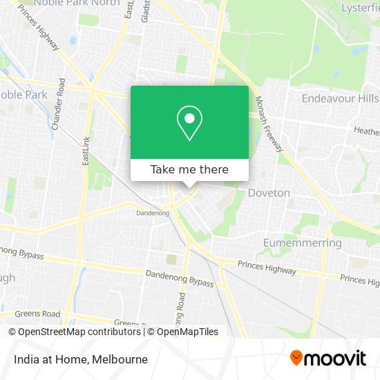 India at Home map