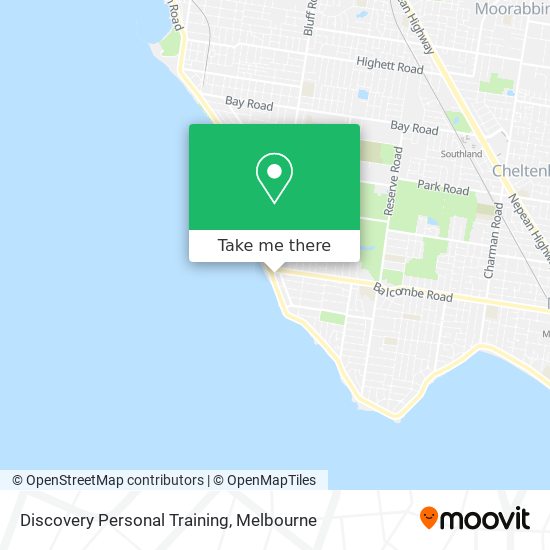 Mapa Discovery Personal Training