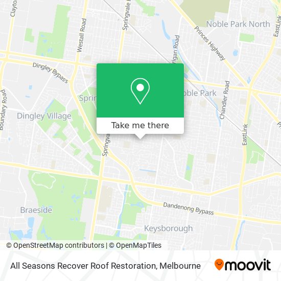 All Seasons Recover Roof Restoration map