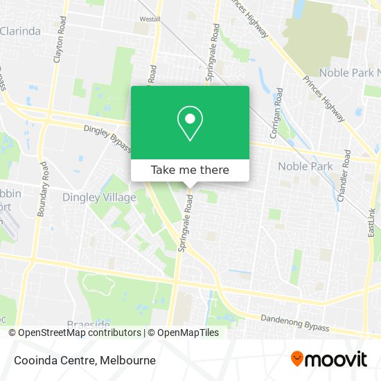 Cooinda Centre map