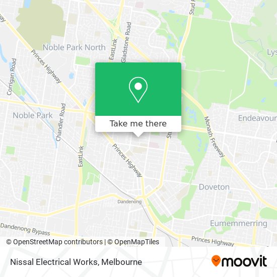 Nissal Electrical Works map