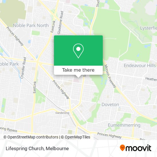 Lifespring Church map