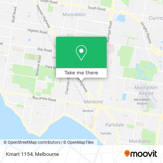 Kmart 1154 map