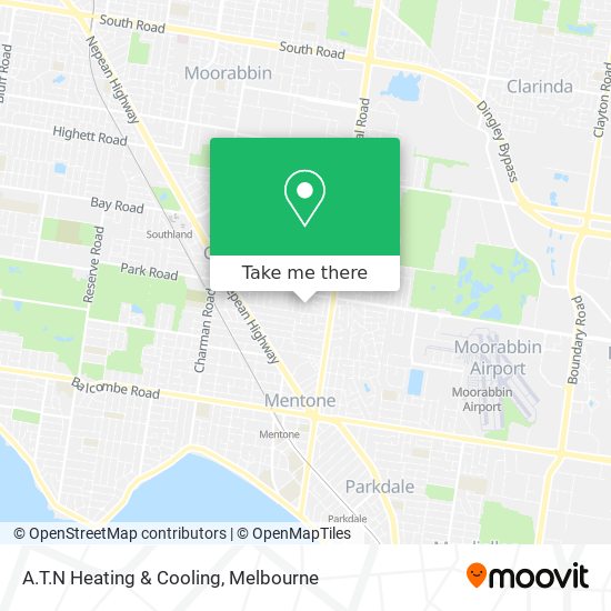 A.T.N Heating & Cooling map