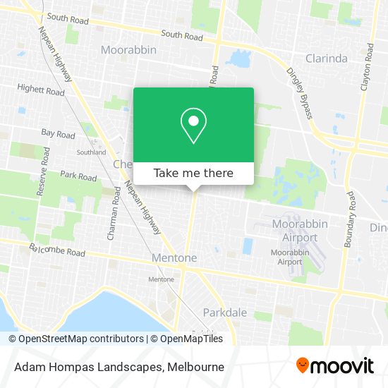 Adam Hompas Landscapes map