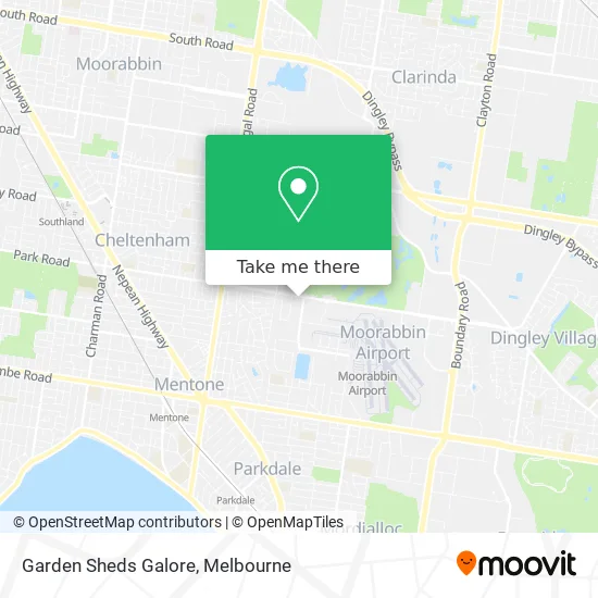 Garden Sheds Galore map