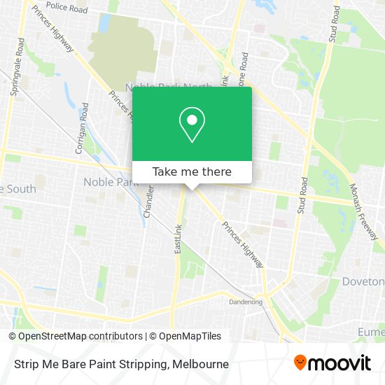 Strip Me Bare Paint Stripping map