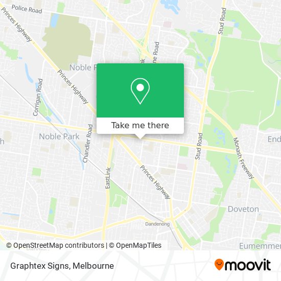 Graphtex Signs map