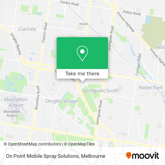 On Point Mobile Spray Solutions map