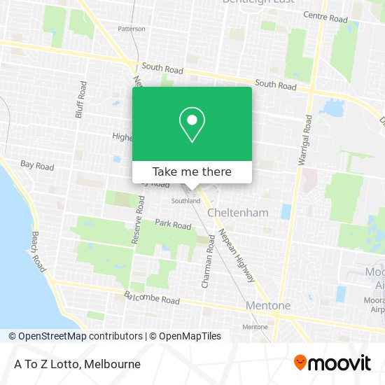 A To Z Lotto map