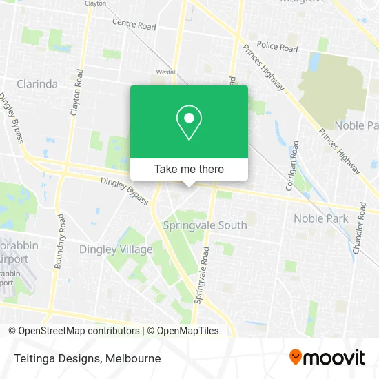 Mapa Teitinga Designs