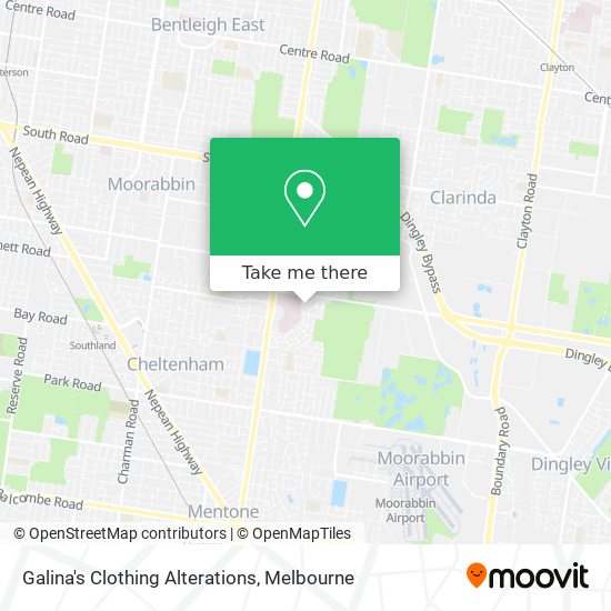Galina's Clothing Alterations map