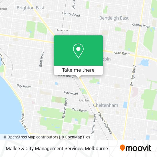 Mallee & City Management Services map